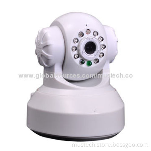 Two-way Audio IF-card Slot IP Camera with 1,280 x 720P ResolutionNew
